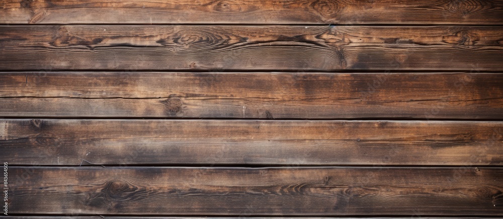 Fototapeta premium Old wooden walls. copy space available