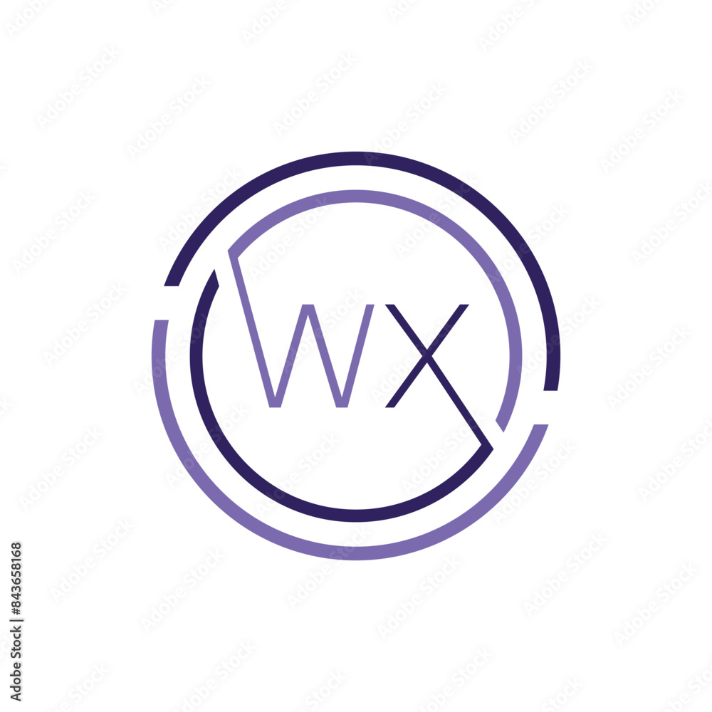 Luxury letter WX logo design.Royal premium letter WX logo design vector template Luxury letter WX logo design.Royal premium letter WX logo design vector template