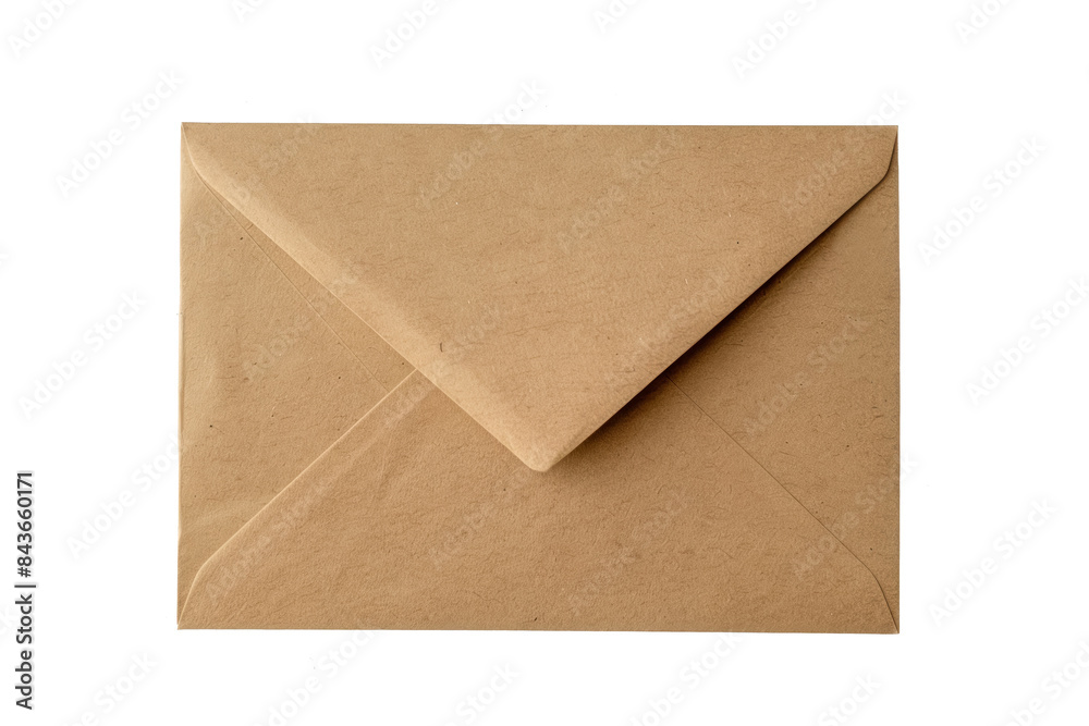 brown paper envelope on transparent background brown paper envelope on transparent background