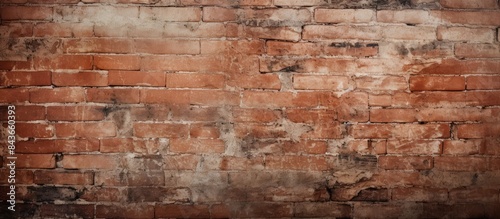 Cropped Shot of a Facebrick Wall The Wall Wall Texture Grunge Background With A Lot Of Copy Space Background Texture