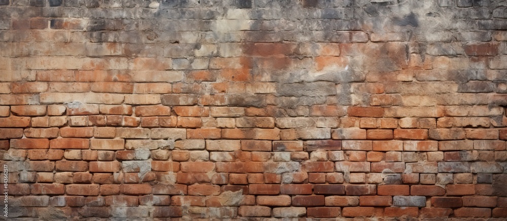 Close up surface and details of an old brick texture background. copy space available Close up surface and details of an old brick texture background. copy space available