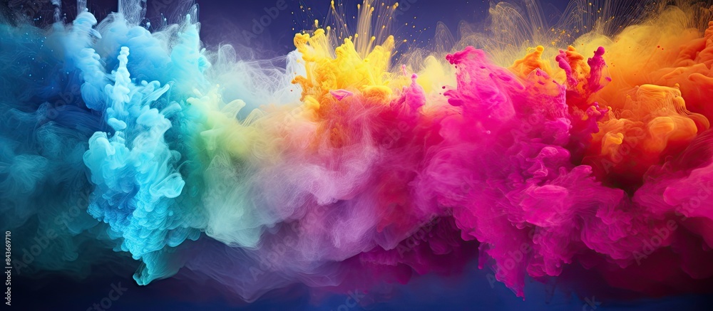 abstract powder splatted background Freeze motion of color powder exploding throwing color powder multicolor glitter texture. copy space available abstract powder splatted background Freeze motion of color powder exploding throwing color powder multicolor glitter texture. copy space available