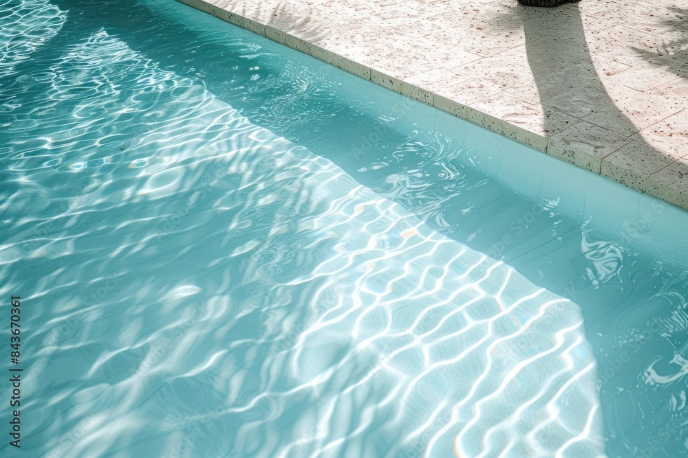 Obraz premium Pool outdoors architecture refraction.