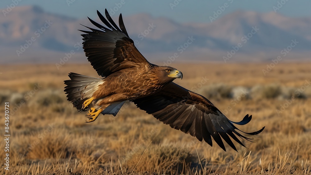 Wings of Gold: Eagle Soaring the Peaks Wings of Gold: Eagle Soaring the Peaks