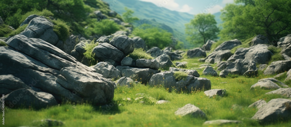 Rocks in beautiful nature. copy space available Rocks in beautiful nature. copy space available