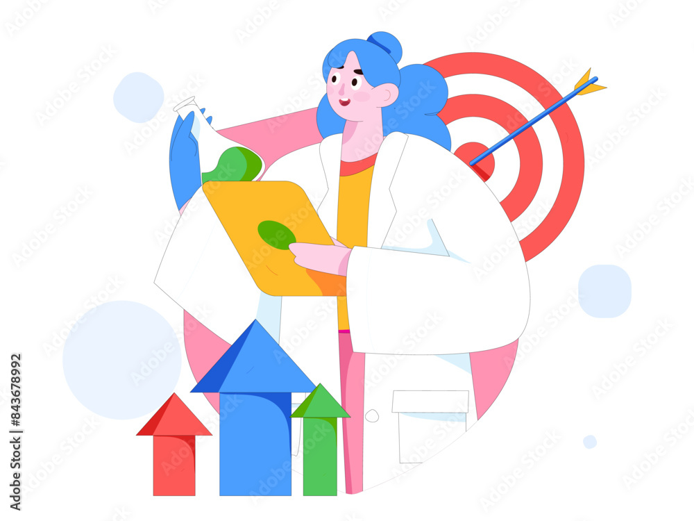 Medical characters fighting the epidemic flat vector concept operation hand drawn illustration
Medical characters fighting the epidemic flat vector concept operation hand drawn illustration