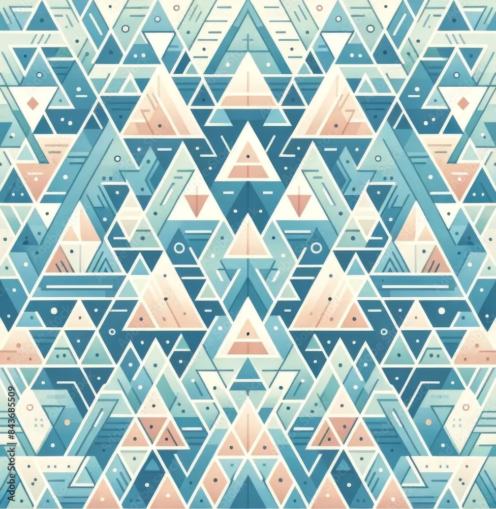 カラフルな幾何学模様のパターン背景イラスト カラフルな幾何学模様のパターン背景イラスト