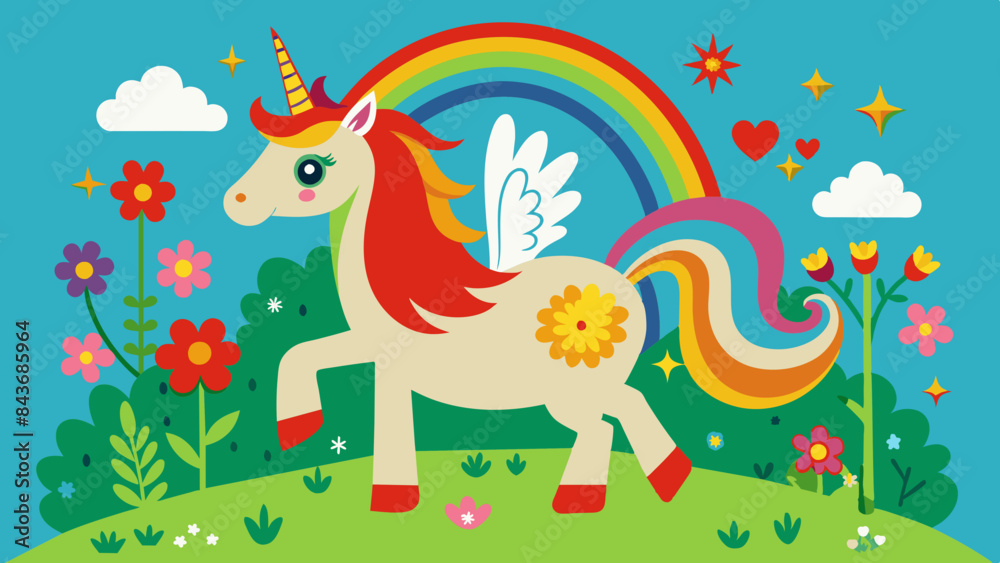 Fototapeta premium -unicorn-style (1)