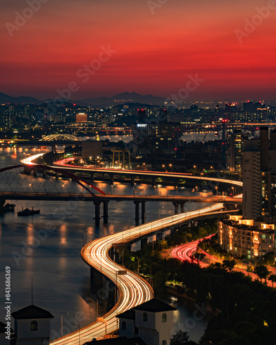 Photography Seoul night view