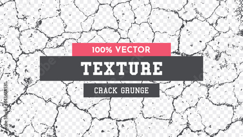 Grunge Crack Texture. Dirty Background. Adding Vintage Style and Wear to Illustrations and Objects
