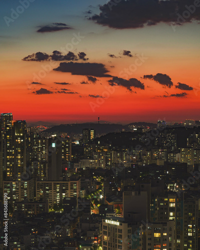 Photography Seoul night view