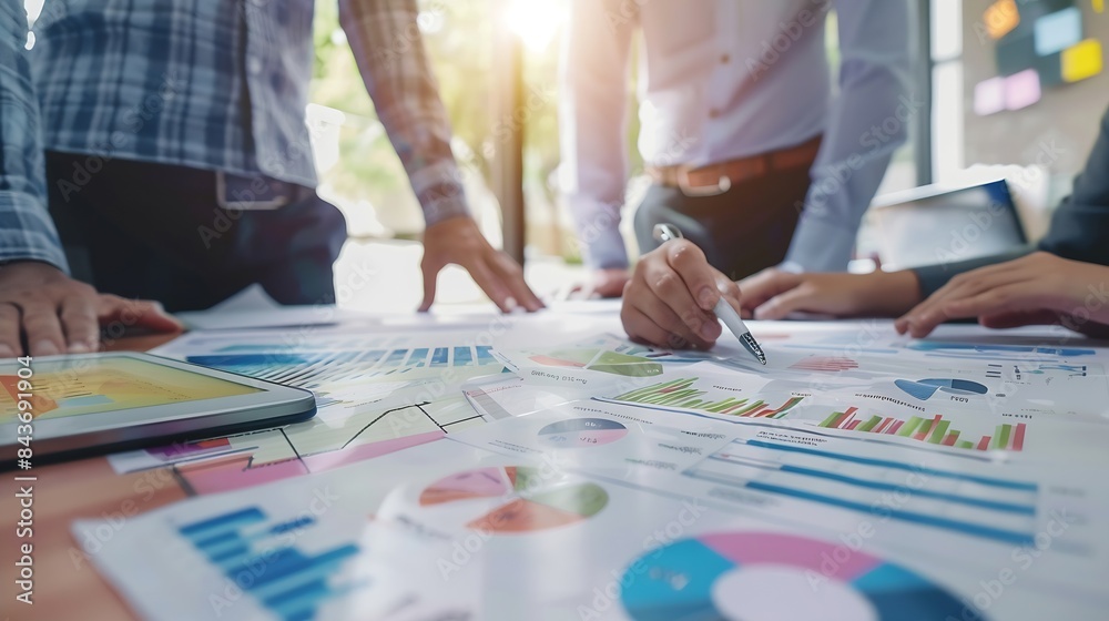 Business People Meeting Design Ideas Concept business planning : Generative AI Business People Meeting Design Ideas Concept business planning : Generative AI