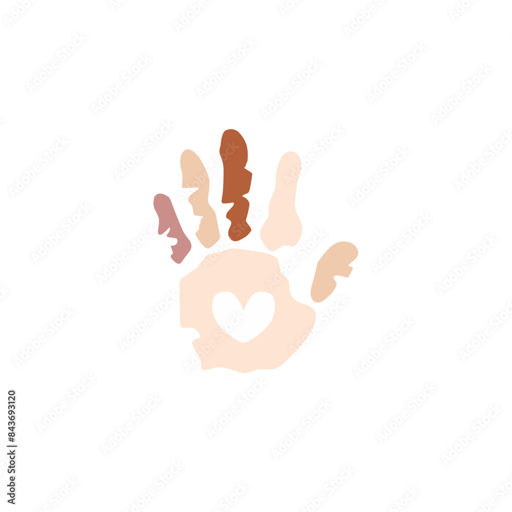 racist stop hand racist stop hand