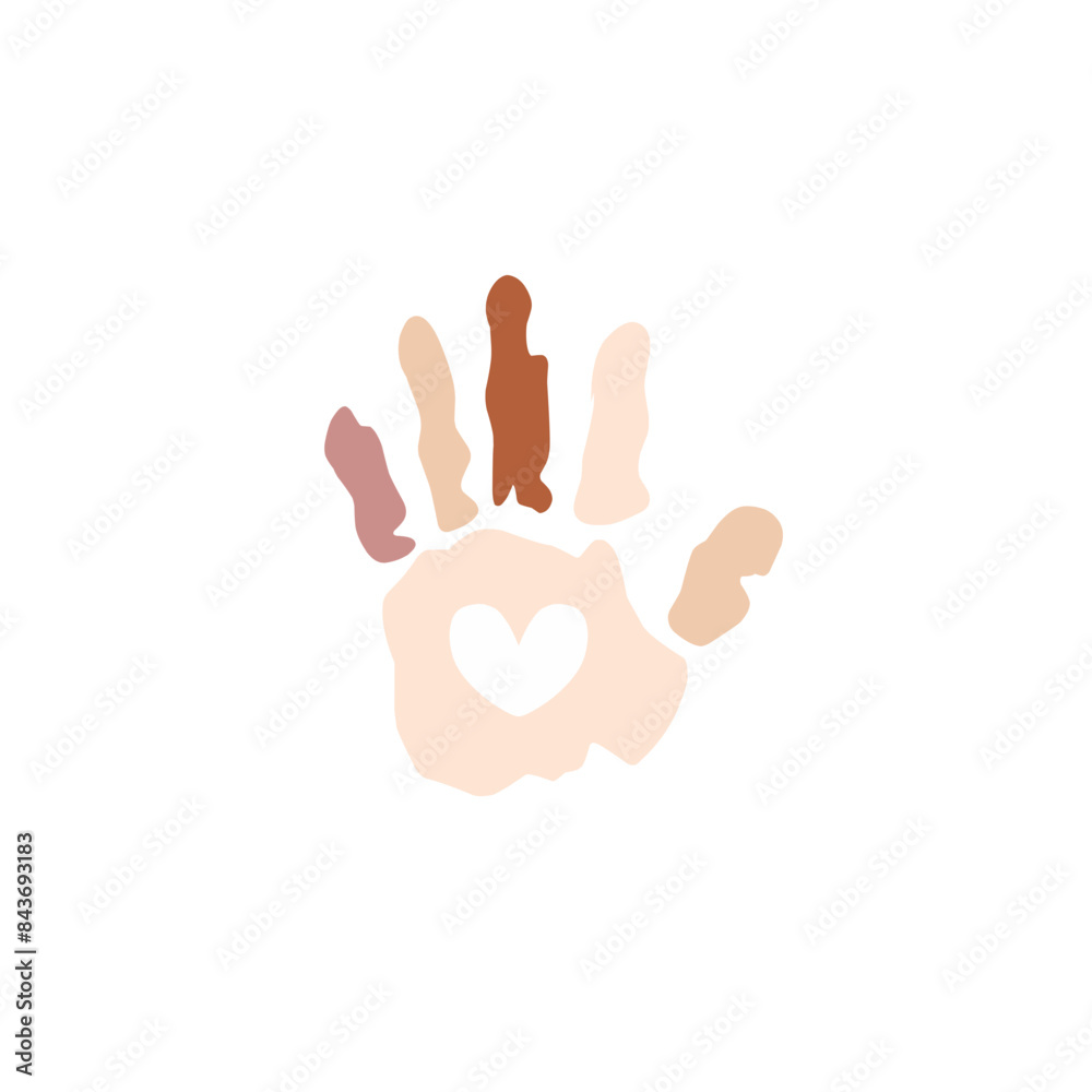 racist stop hand racist stop hand