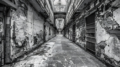Eastern State Penitentiary Philadelphia Pennsylvania : Generative AI photo