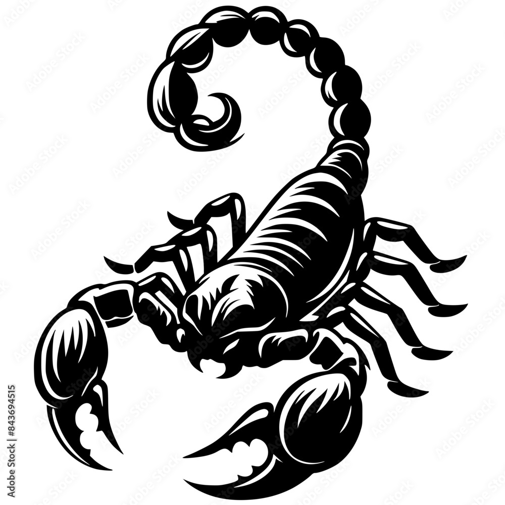 Scorpion design silhouette Scorpion design silhouette