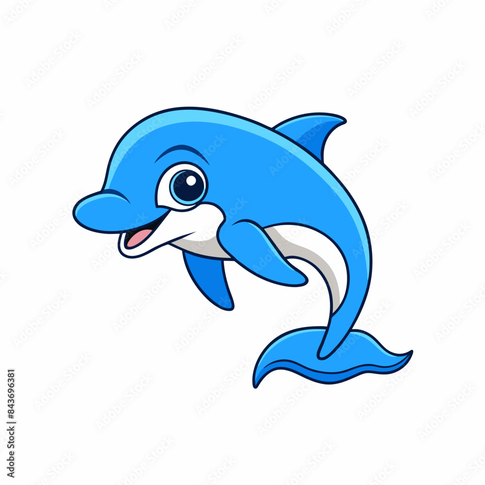 Naklejka premium dolphin