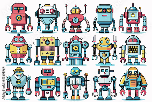 robots icons