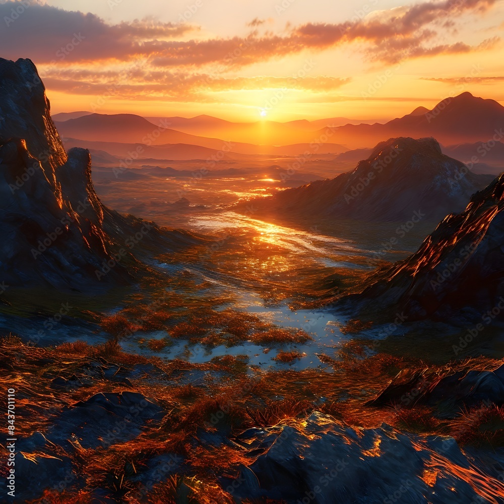 Obraz premium beautiful pictures made by AI technology