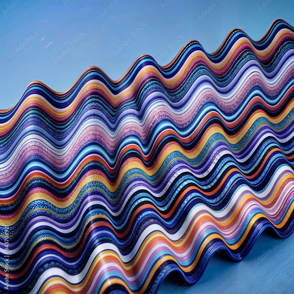 Wave background. Color curved texture. Wave background. Color curved texture.