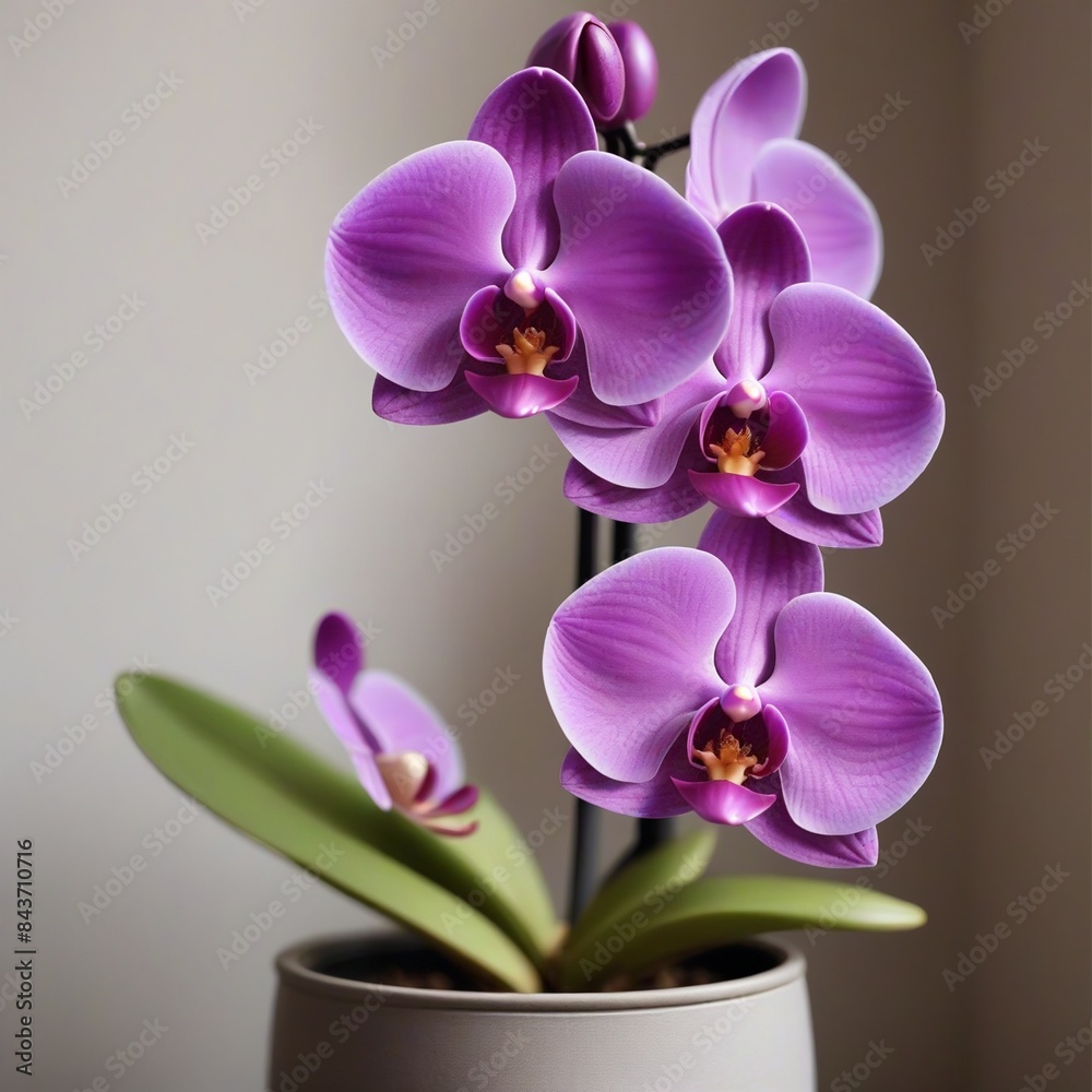 Obraz premium Purple Orchid Flower