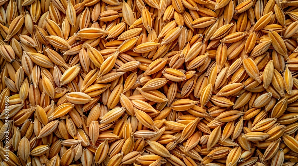 Abstract seamless background of golden wheat grain Abstract seamless background of golden wheat grain