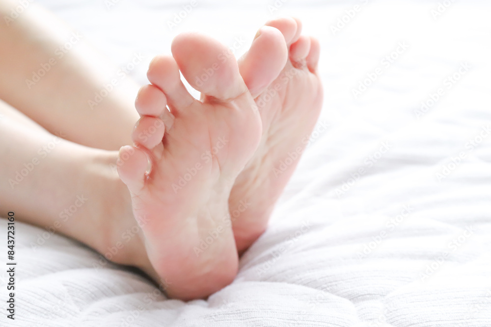 女性の足裏 女性の足裏