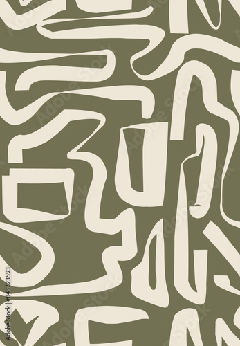 Abstract geometrical design. Seamless backdrop.