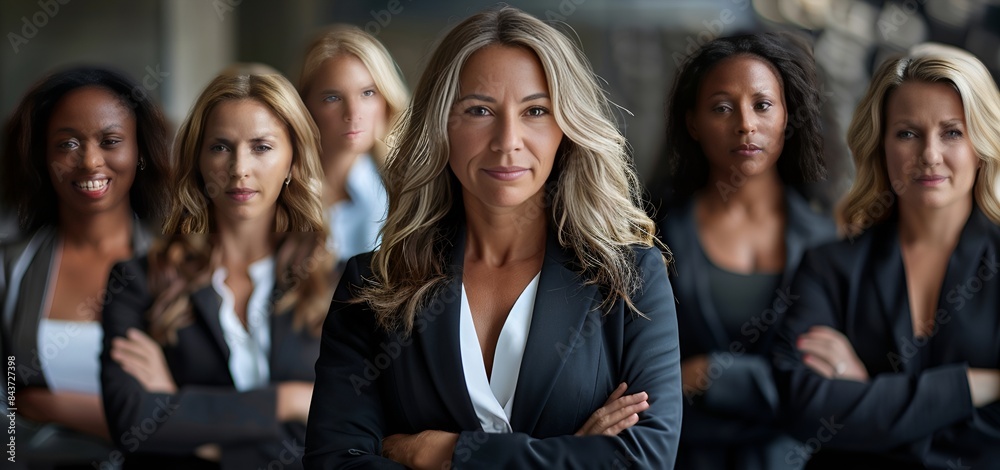 group of business people in the office