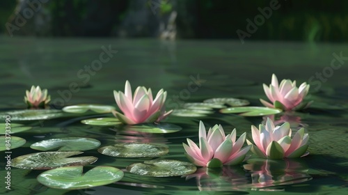 Water lilies aquatic plants waterlily aquatic flora hydrophytes