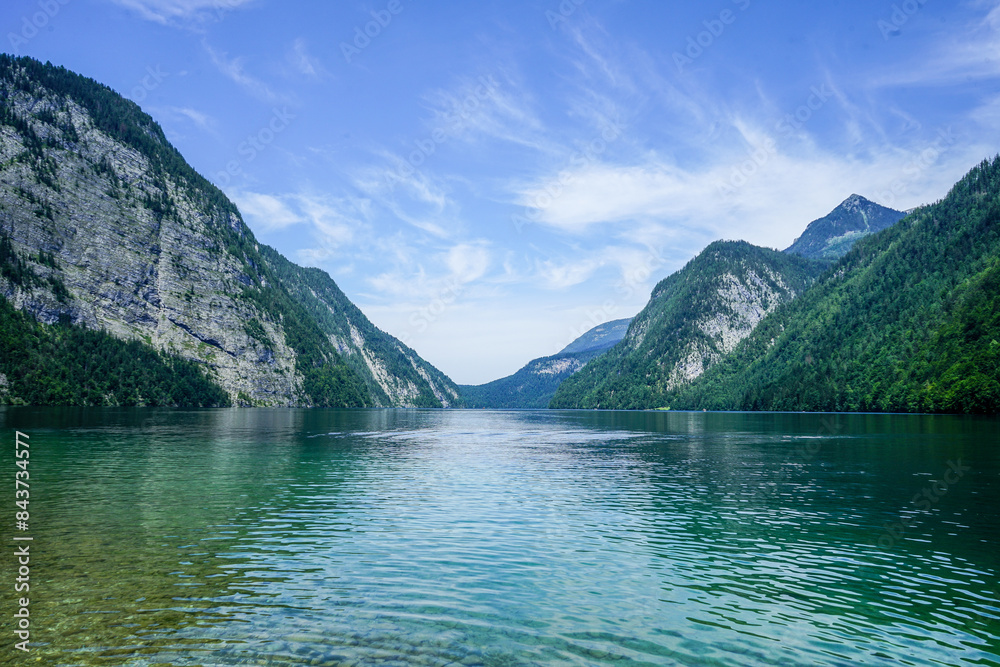 Fototapeta premium lake in the mountains