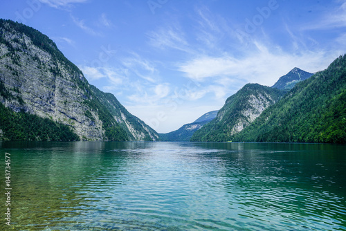 lake in the mountains
