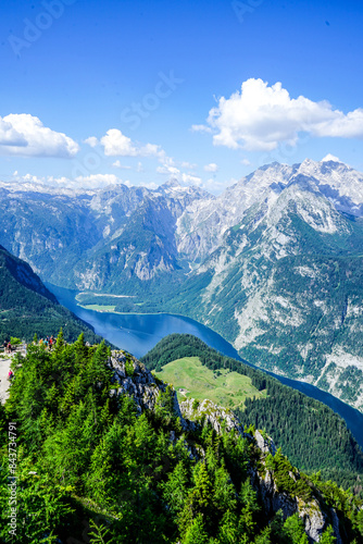 lake in the mountains