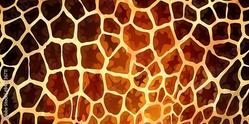  giraffe texture pattern seamless repeating brown burgundy white orange