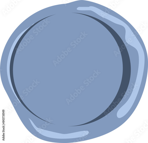 Wax seal stamp Illustration 