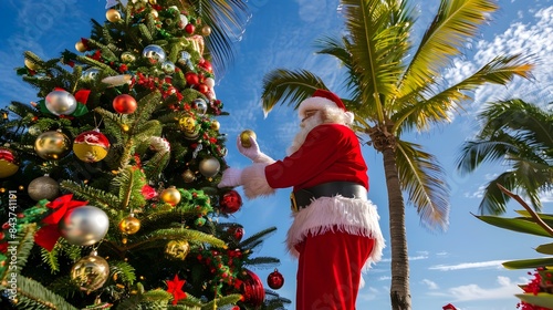 Santa and Elves Decorating ...