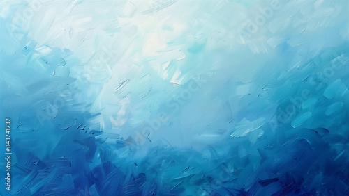 Wallpaper Mural A Pastel Blue Oil Painting Background Torontodigital.ca