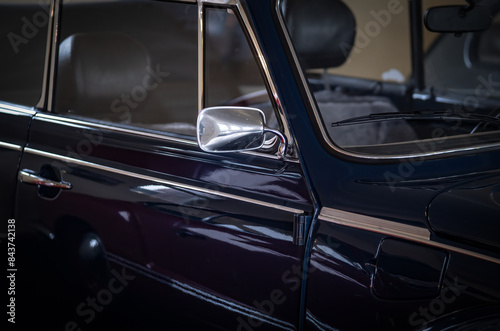 Retro and vintage old-timer car .