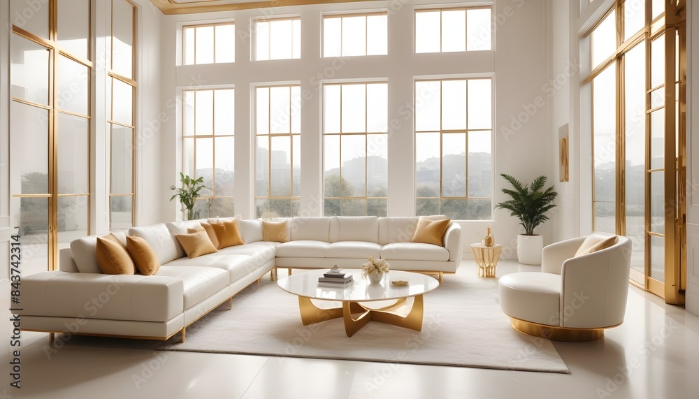 white and gold theme modern interior white and gold theme modern interior
