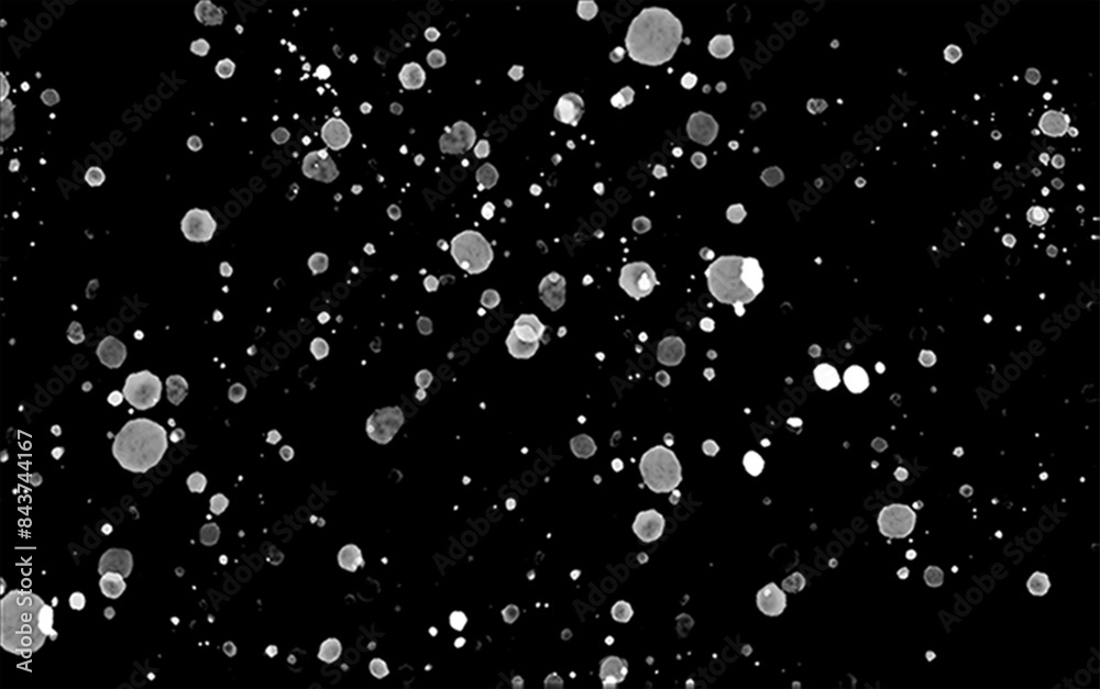 Bokeh of white color on black background Bokeh of white color on black background