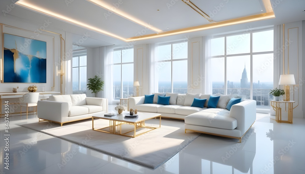 white and gold theme modern interior white and gold theme modern interior