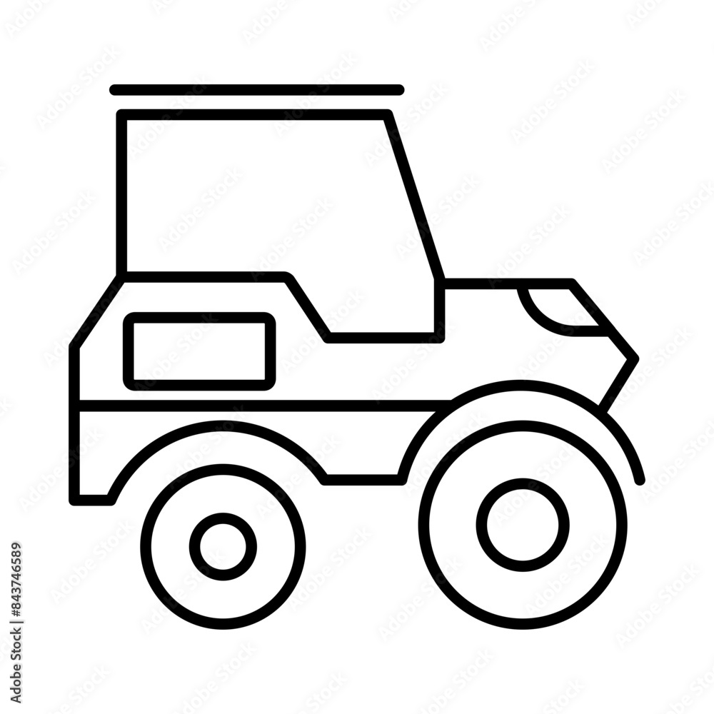 Fototapeta premium Road Roller Icon for Construction Equipment, Paving Machinery, and Infrastructure Projects Graphics