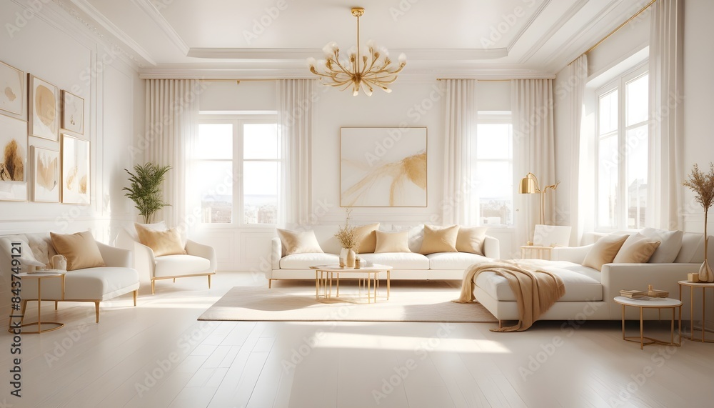 white and gold theme modern interior white and gold theme modern interior