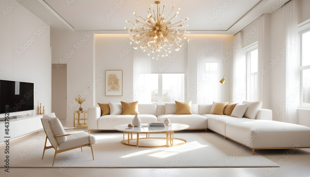 white and gold theme modern interior white and gold theme modern interior