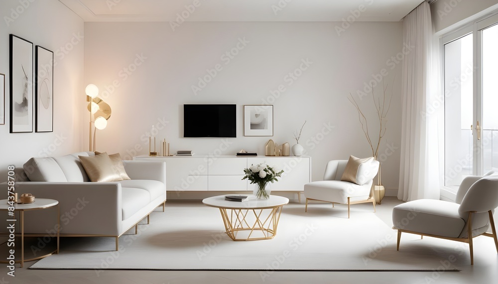 white and gold theme modern interior white and gold theme modern interior