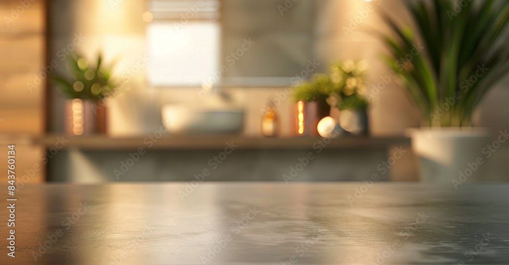 custom made wallpaper toronto digitalEmpty countertop in blurred bathroom background. Marble countertop with blurred bathroom background, perfect for displaying bathroom products and creating a relaxing atmosphere.
