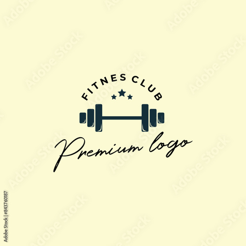 gym logo vector illustrator design