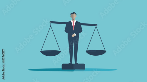 Comparison advantage and disadvantage, integrity or honest truth, pros and cons or measurement, judge or ethical, decision or balance concept