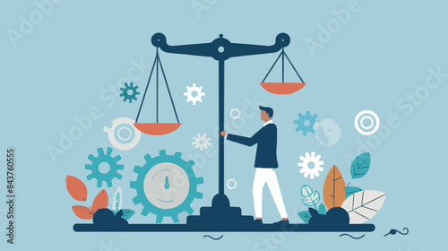 Comparison advantage and disadvantage, integrity or honest truth, pros and cons or measurement, judge or ethical, decision or balance concept