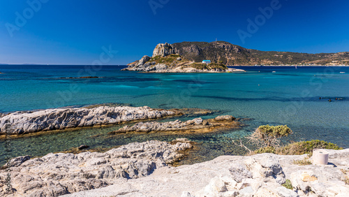 Fototapeta Naklejka Na Ścianę i Meble -  Agios Stefanos beach in kos